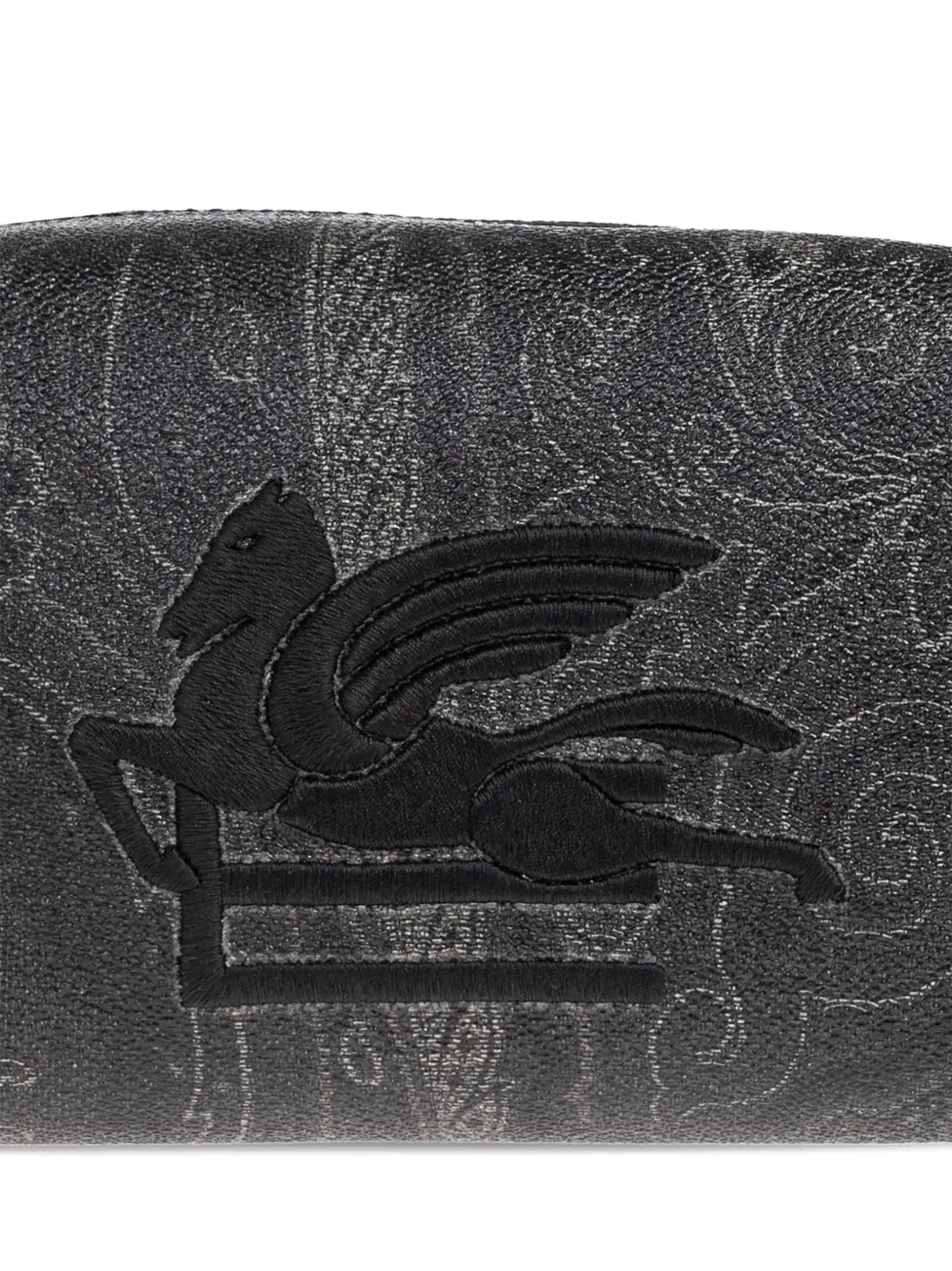 ETRO Kleine toilettas met logo Grijs
