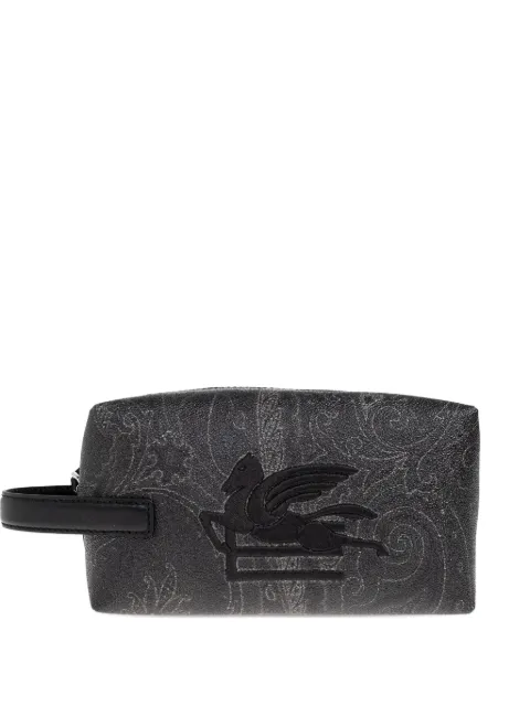 ETRO Necessaire Arnica pequena com logo Pegasus