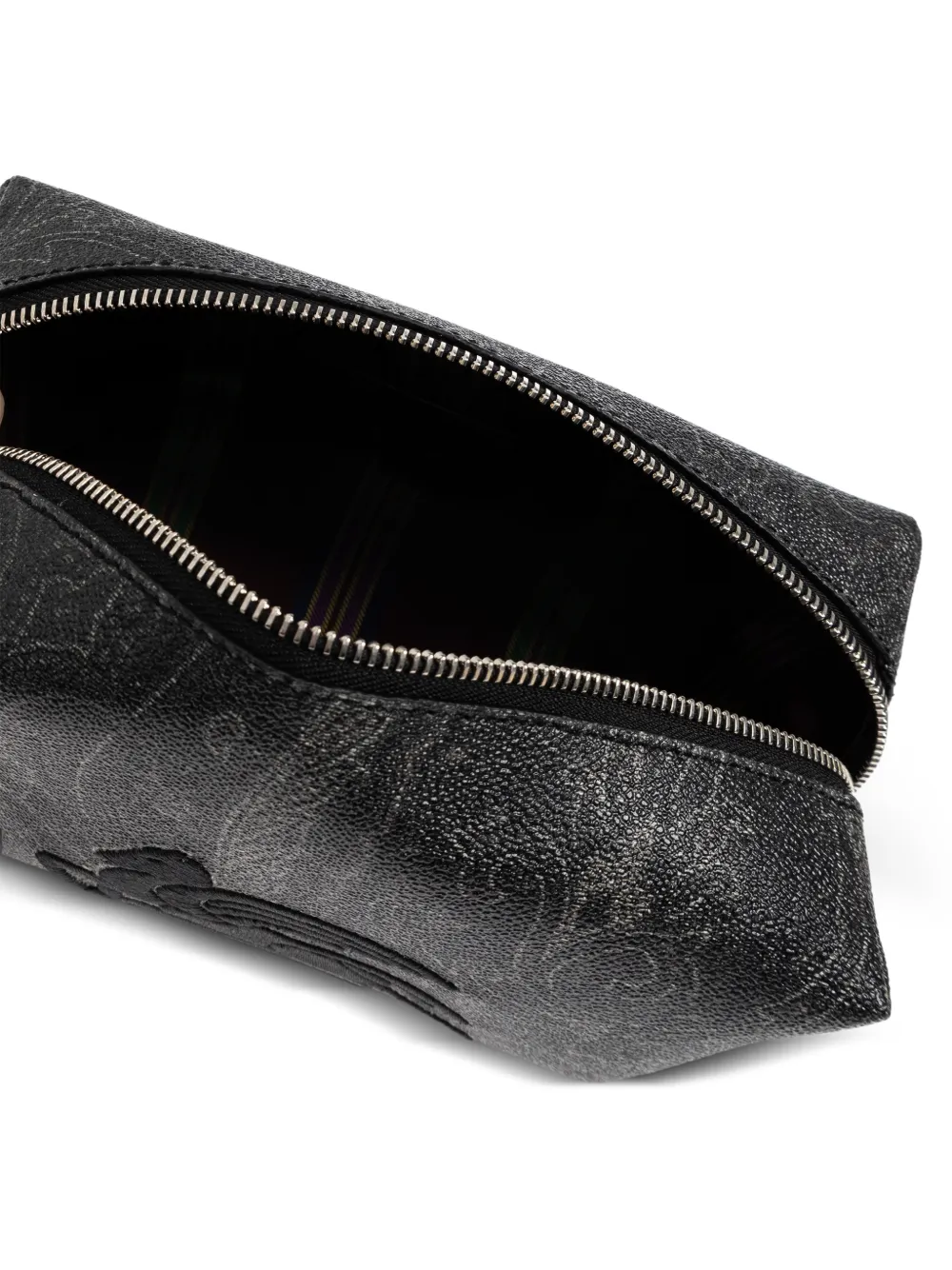 ETRO Kleine toilettas met logo Grijs
