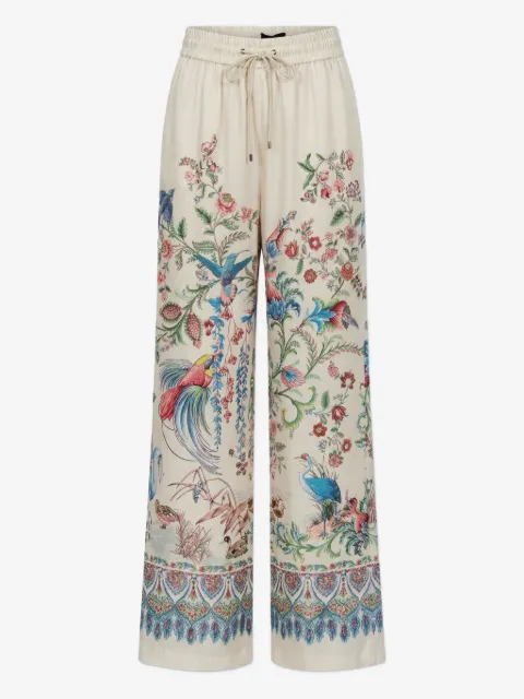 ETRO بنطال بطبعة زهور