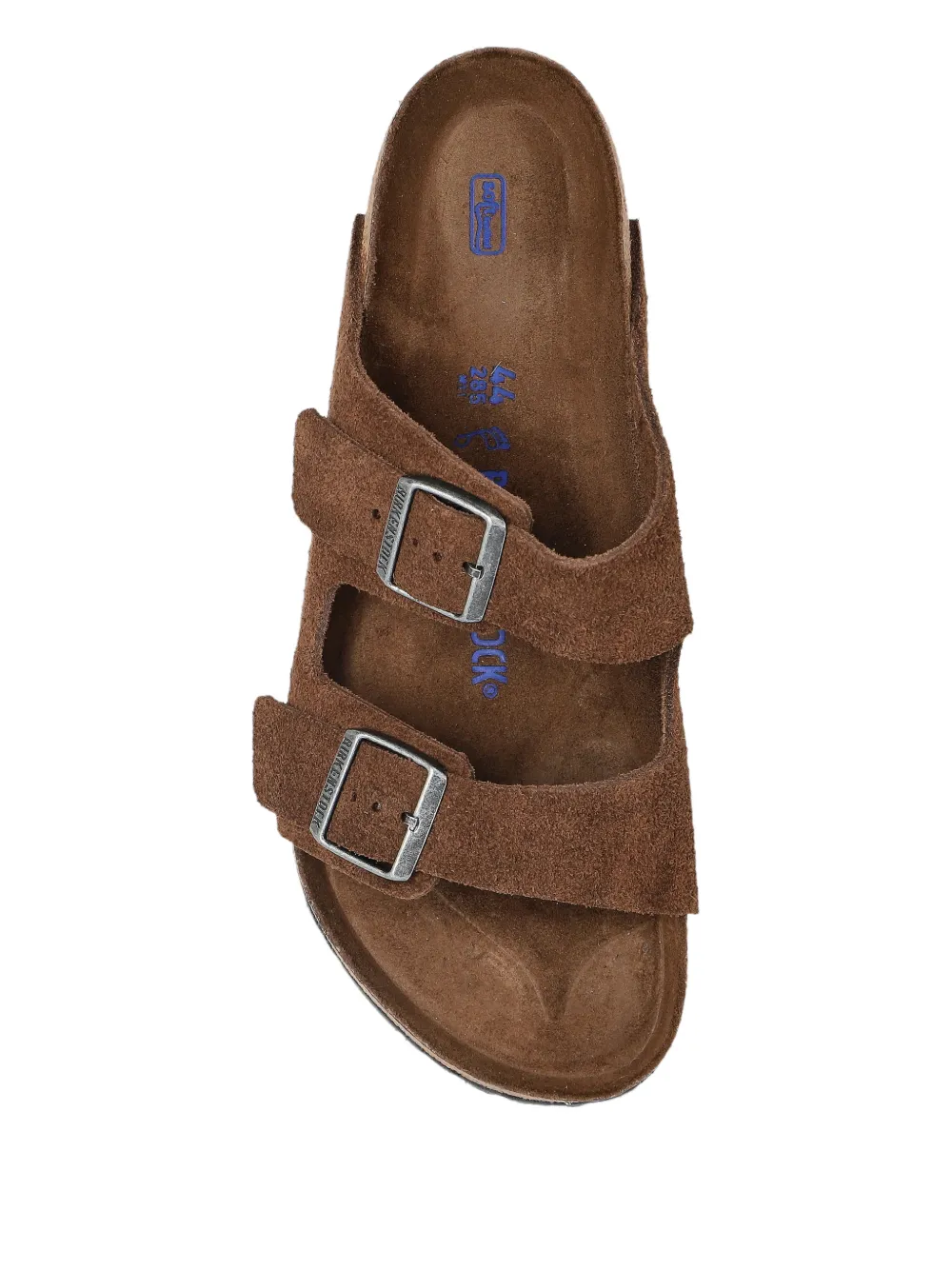 Birkenstock Arizona suède sandalen Bruin