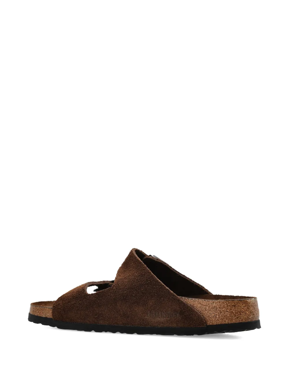 Birkenstock Arizona suède sandalen Bruin