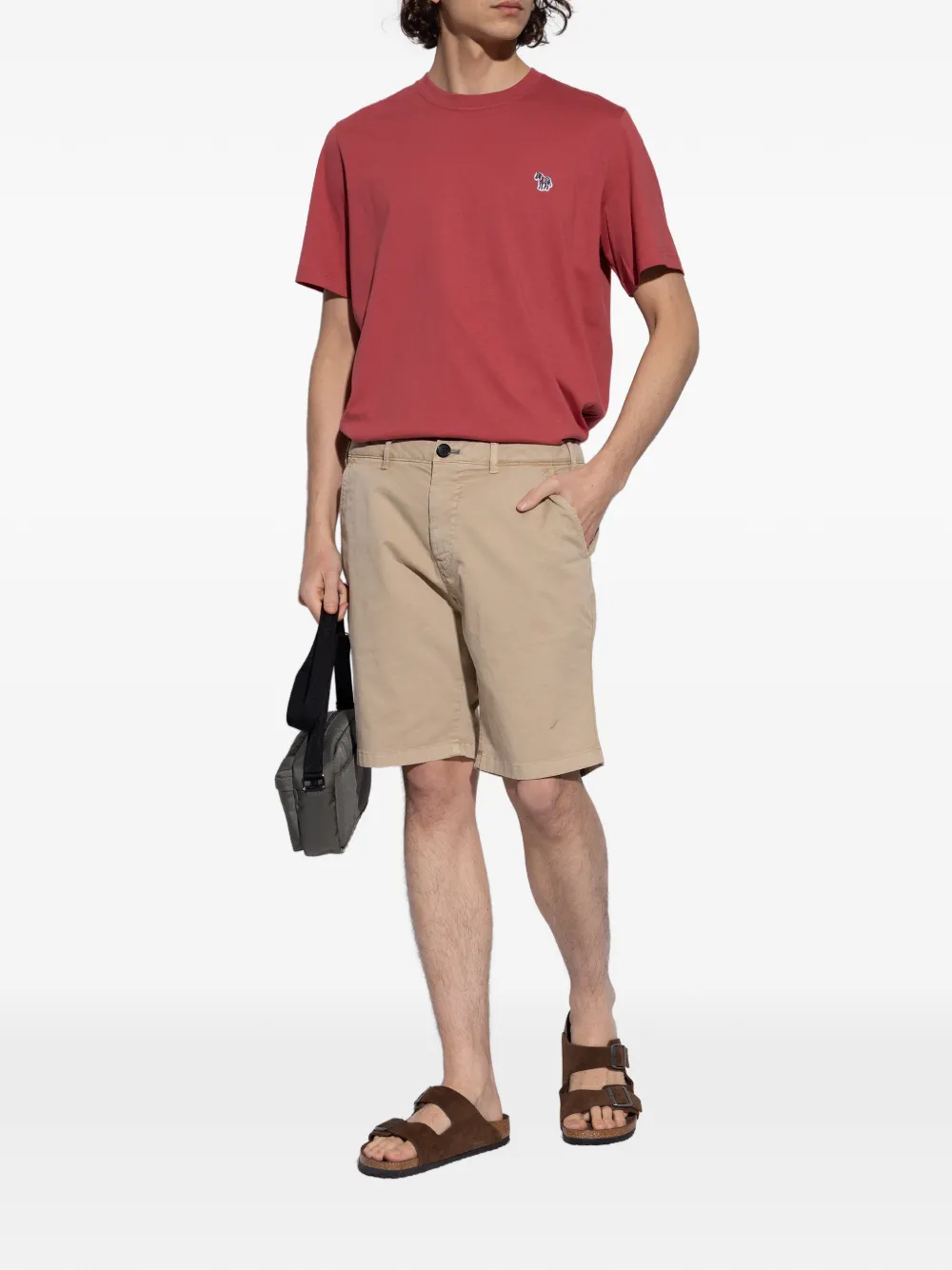 Birkenstock Arizona suède sandalen Bruin