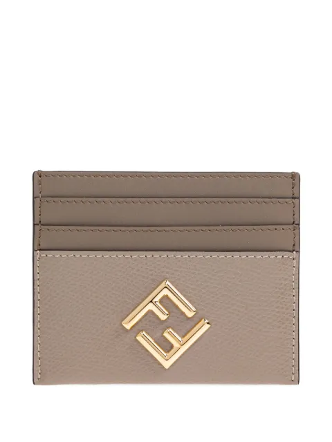 FENDI logo-plaque card holder