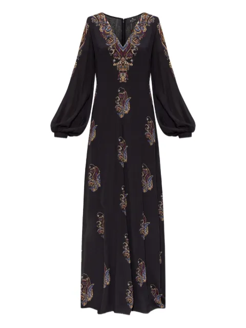 ETRO V-neck maxi dress