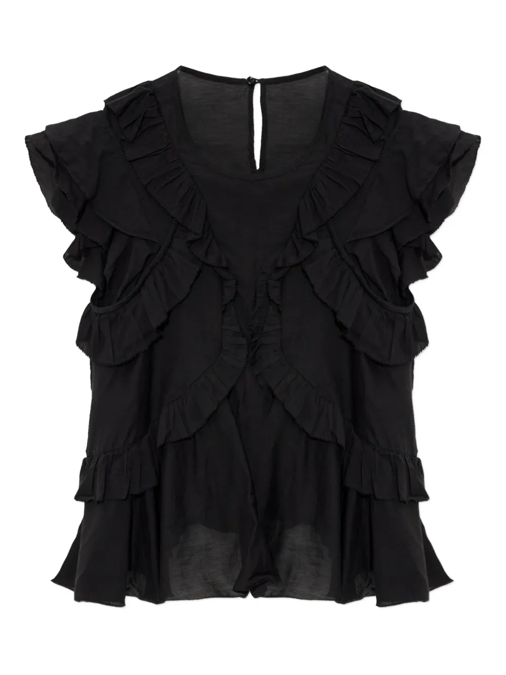 MARANT ÉTOILE top Nalou | negro | Image 1