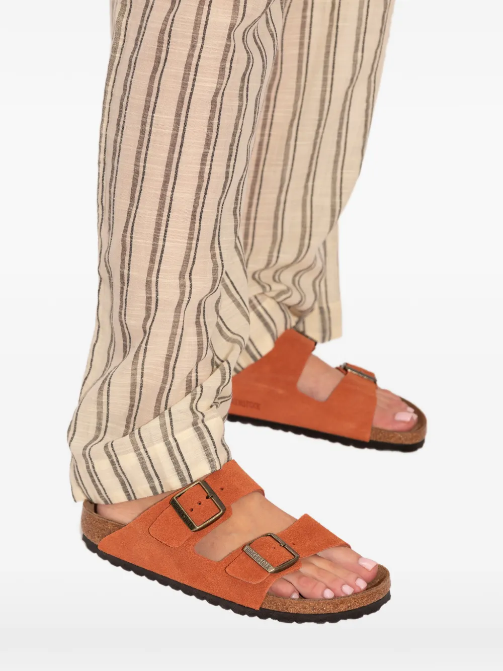 Birkenstock Arizona BS buckle strap sandals Oranje