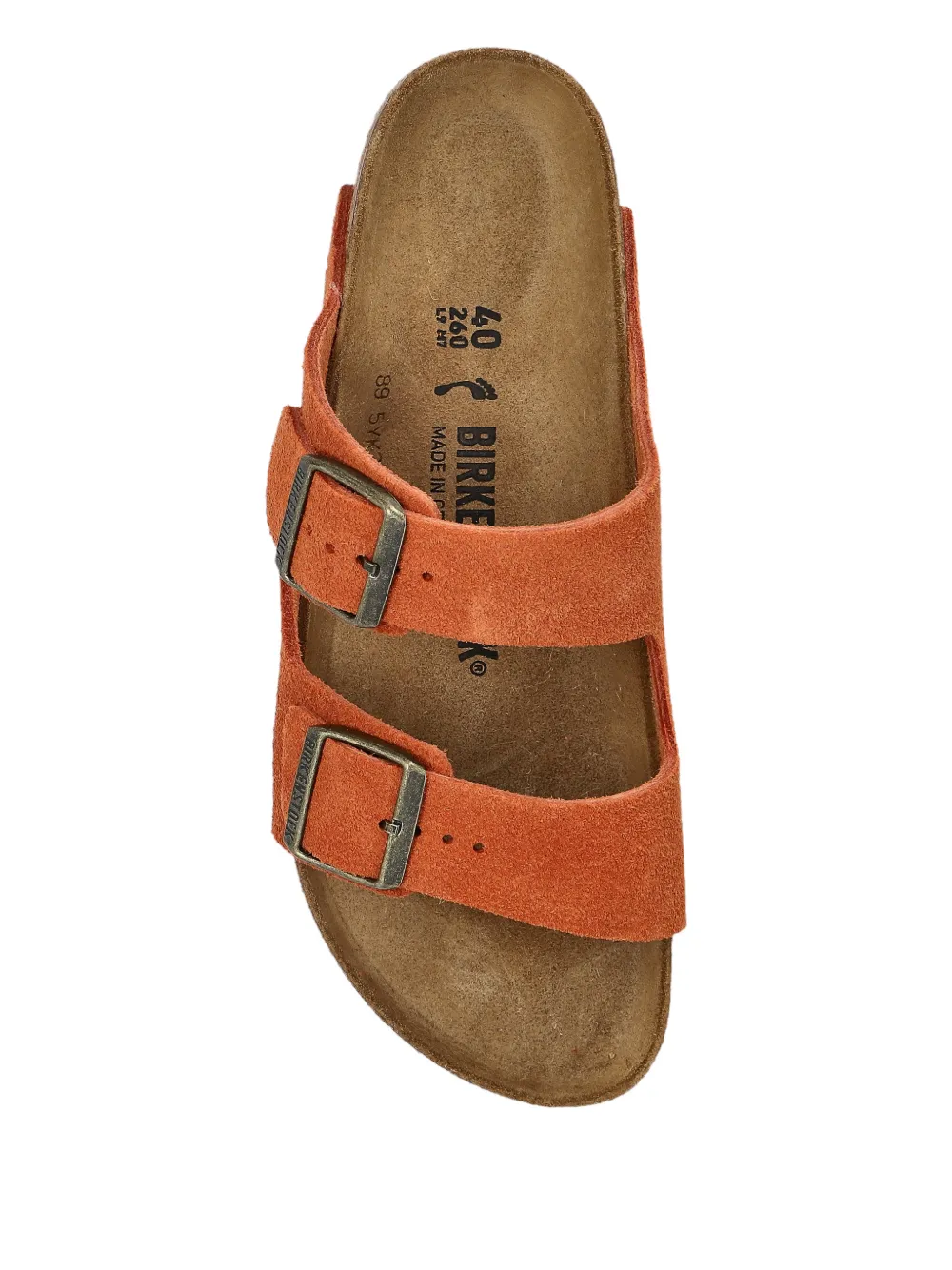 Birkenstock Arizona BS buckle strap sandals Oranje