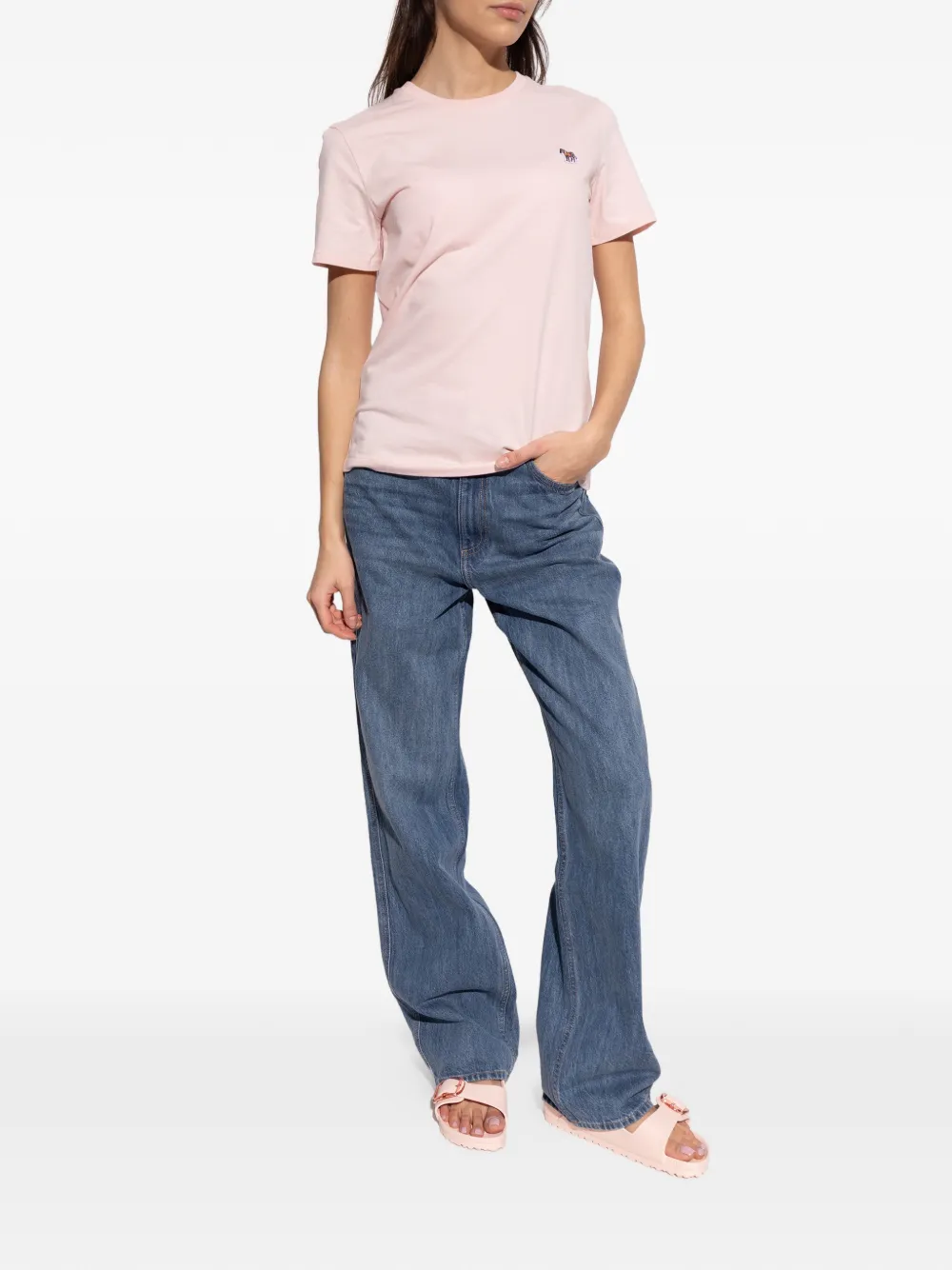 Birkenstock Arizona sandalen met gespbandje Roze