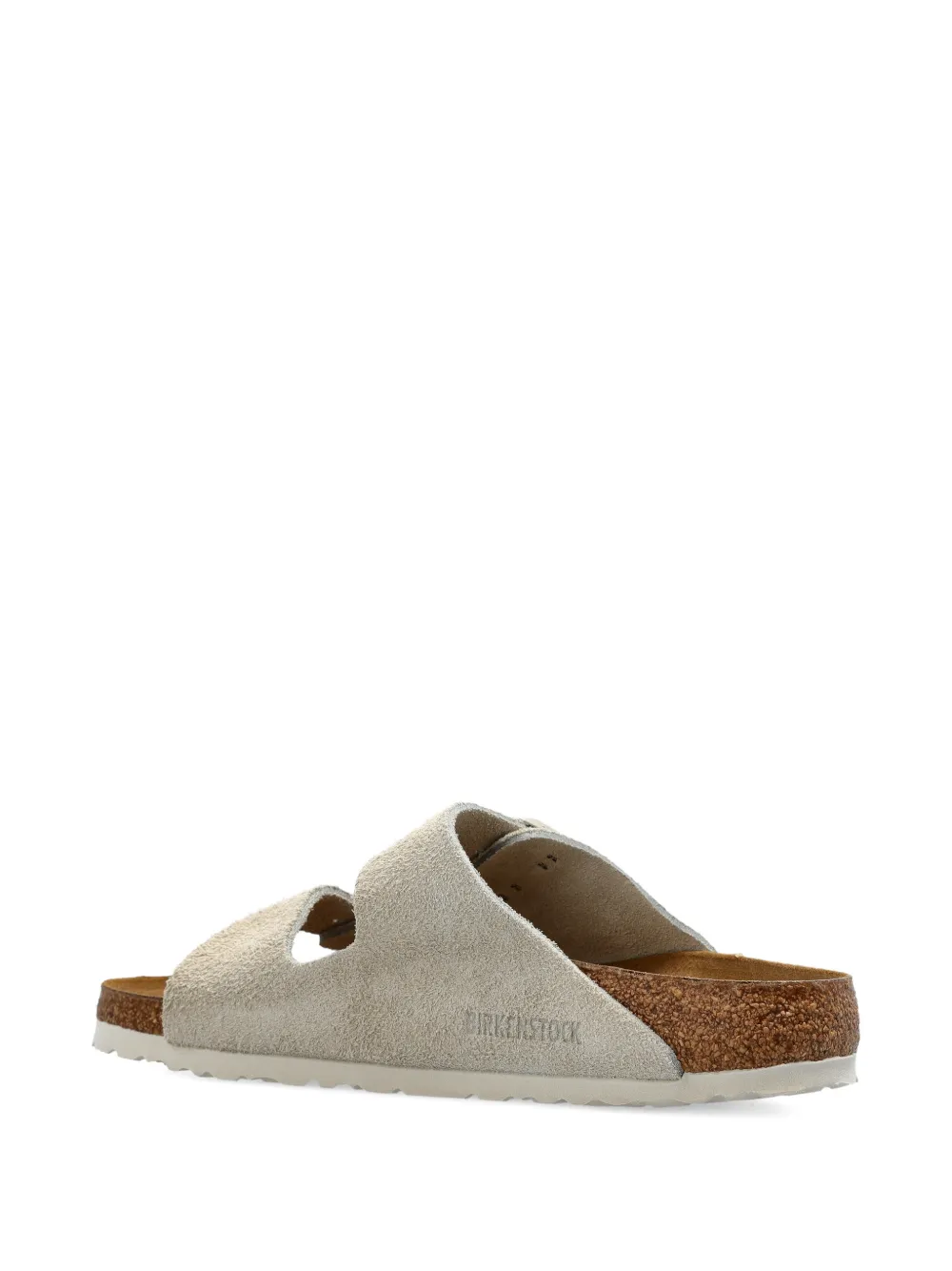 Birkenstock Arizona sandalen met gesp Beige