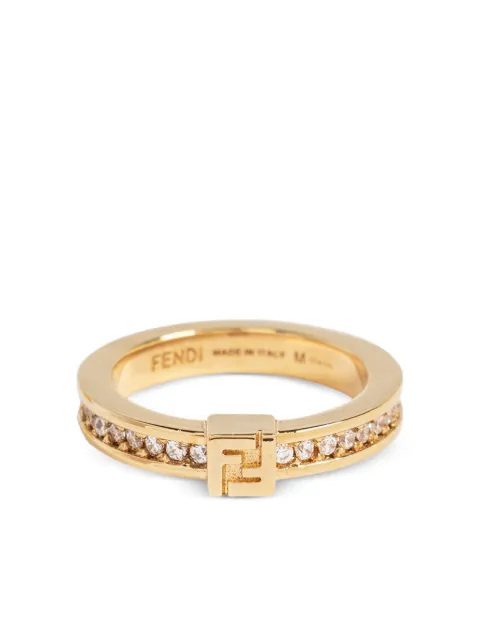 FENDI خاتم 'فوريفر' مزين بكريستال