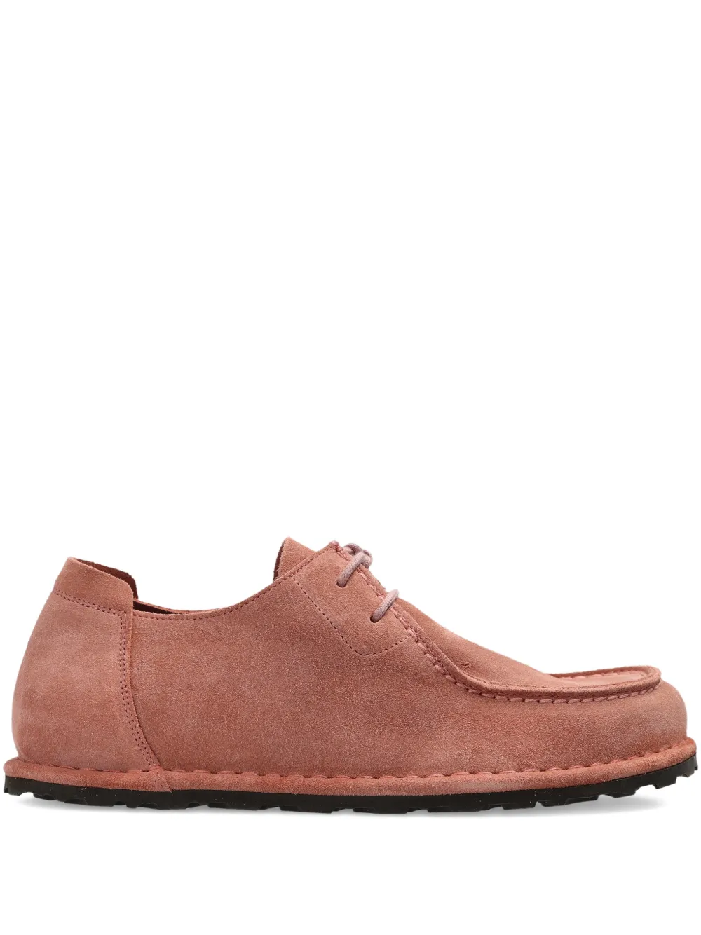 Birkenstock Utti lace-up suede loafers - Rosa