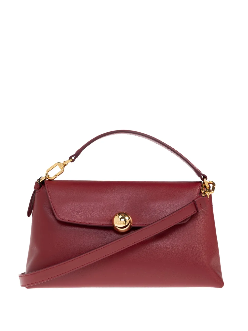 Furla mini Sfera burgundy tote bag - Rosso