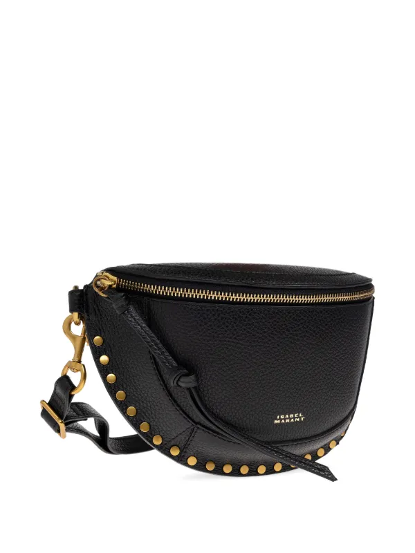 ISABEL MARANT Skano レザーベルトバッグ | ブラック | FARFETCH JP