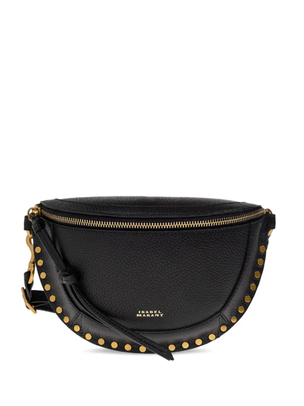 ISABEL MARANT Skano レザーベルトバッグ | ブラック | FARFETCH JP