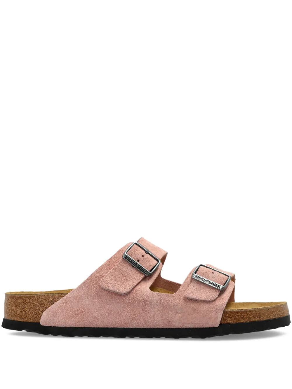 Birkenstock Arizona sandalen met gesp Roze