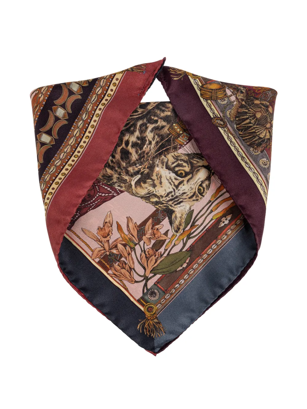 ETRO button-embellishment scarves - Bruin