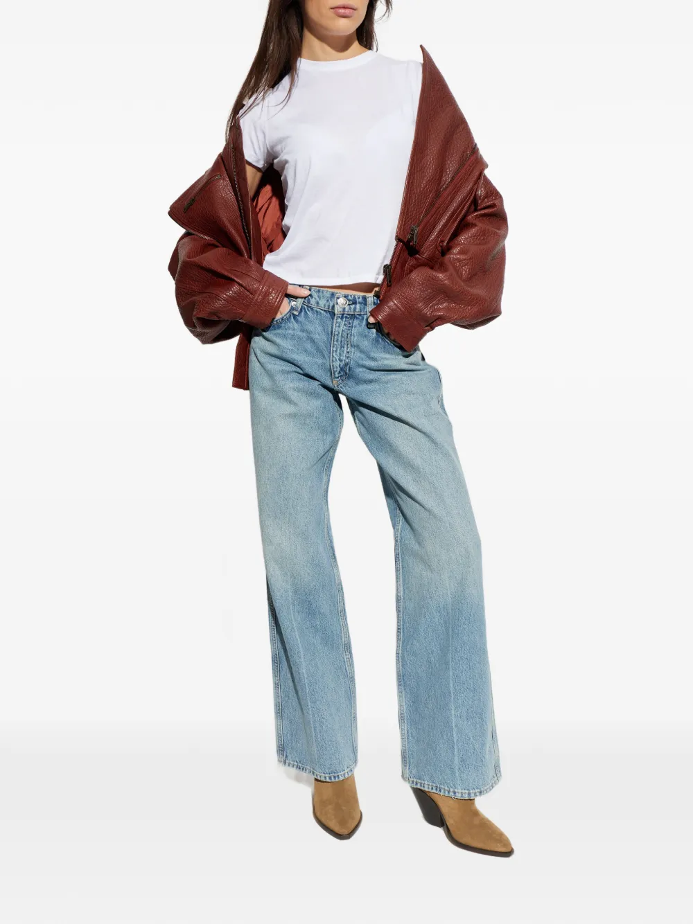 Rag & bone Saige denim jeans - Blauw