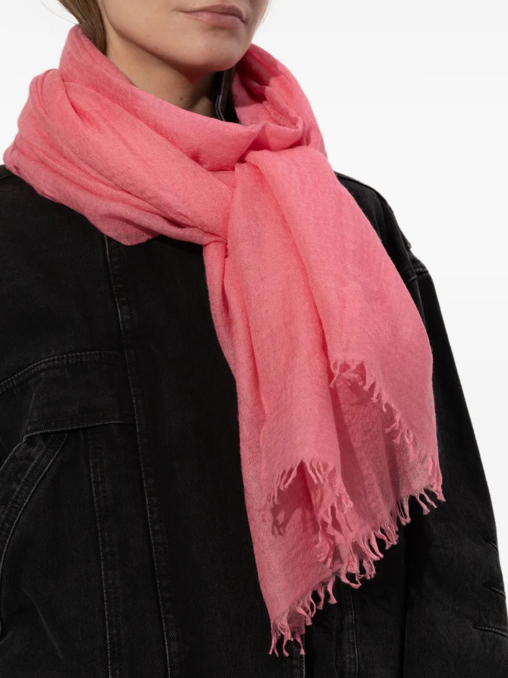 Alette Frayed Scarf
