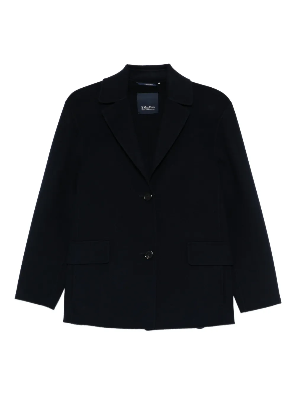 Max Mara Melfi single-breasted blazer - Blau