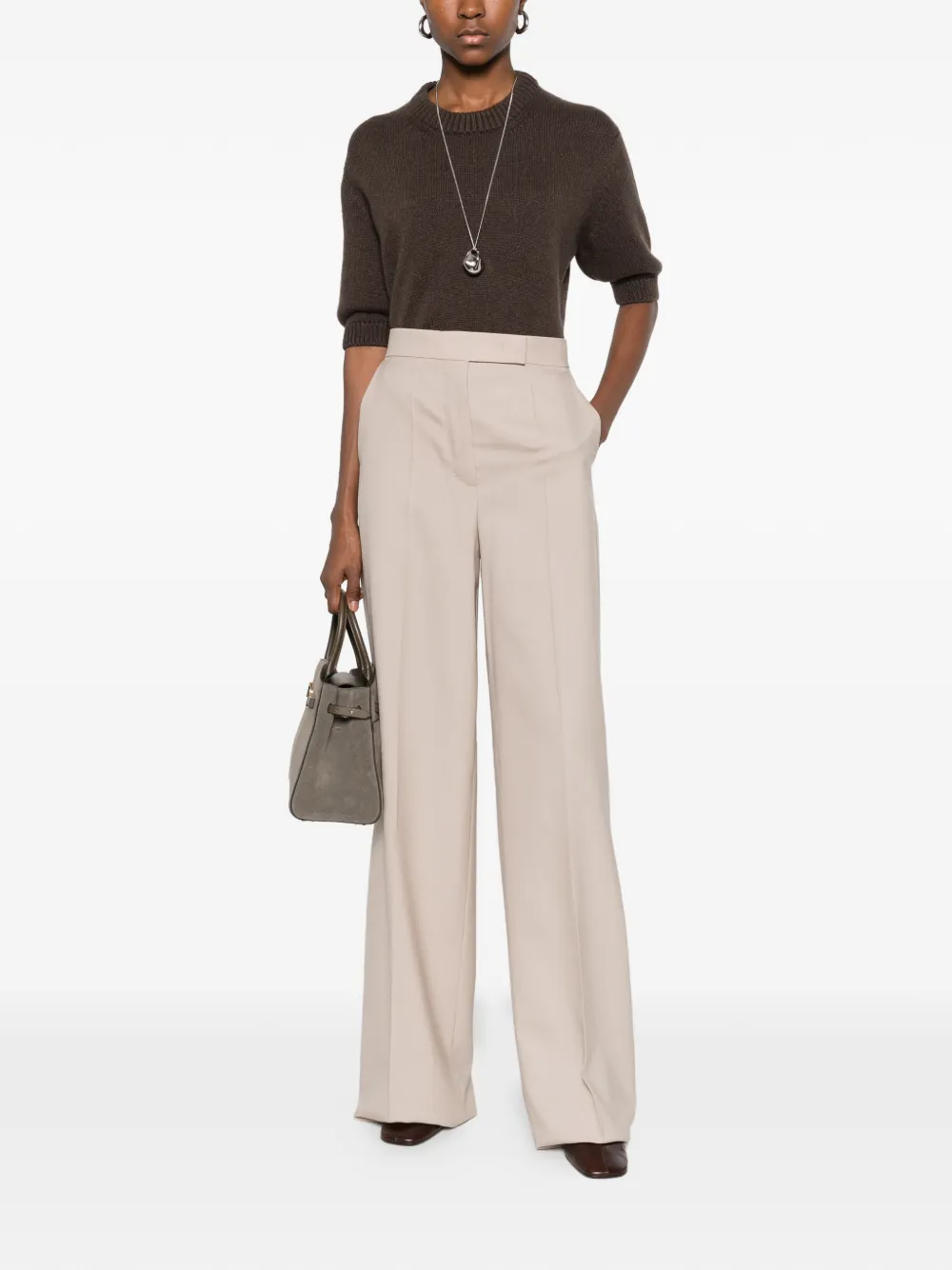 Max Mara Girone trousers - Beige