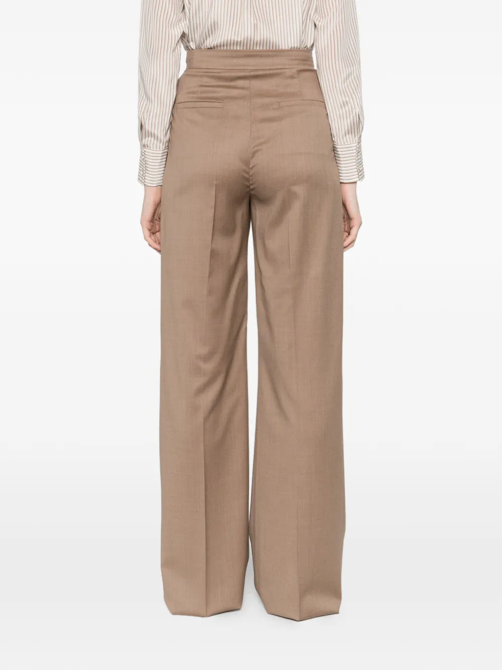 Max Mara Zimino Trousers | Neutrals | FARFETCH RO