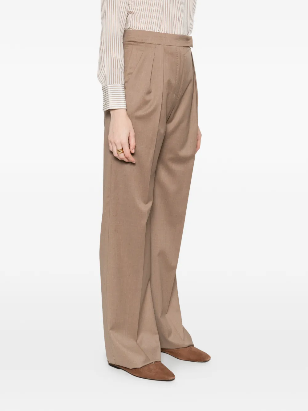  Max Mara Zimino Trousers - Brown 