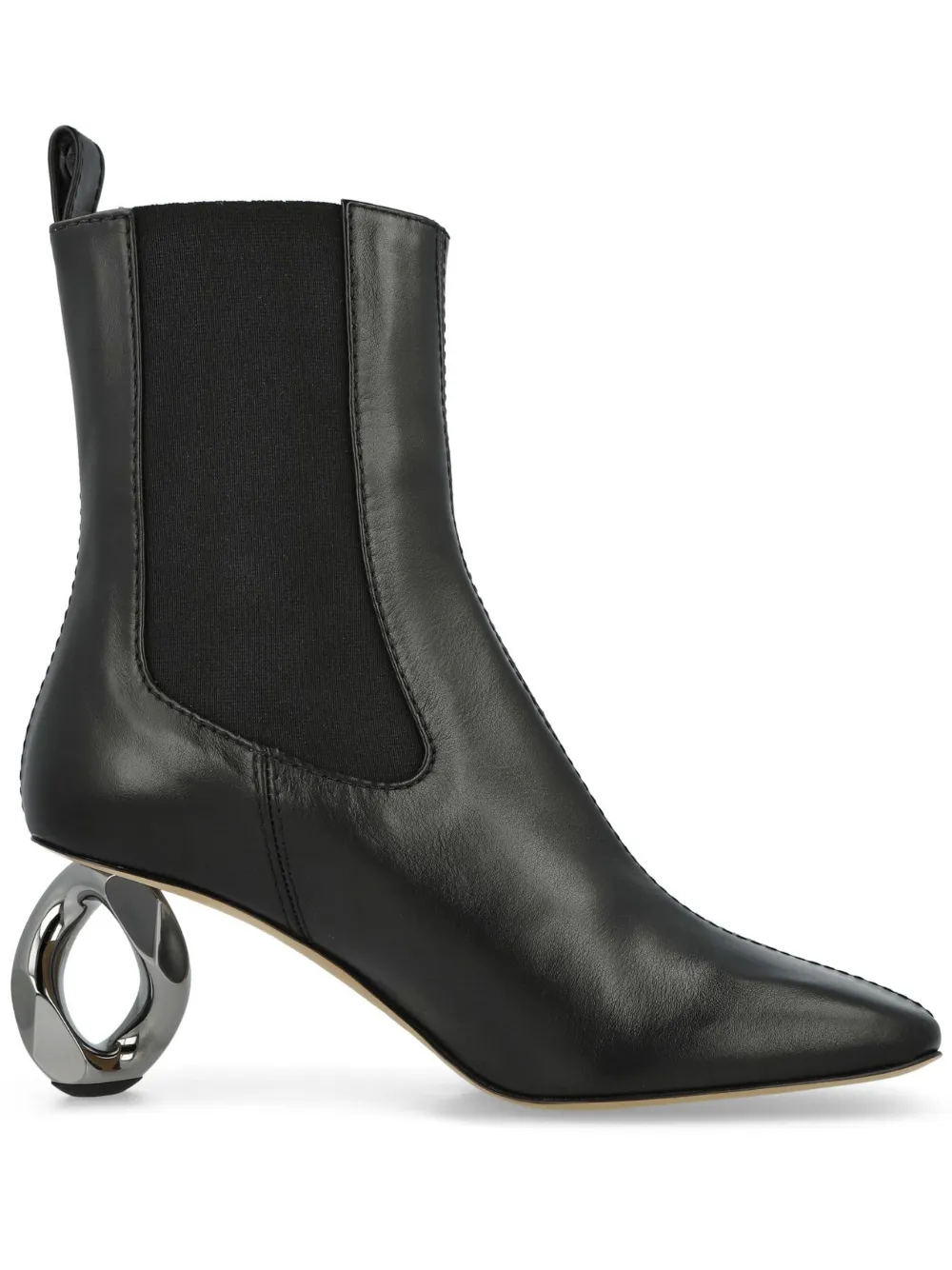 JW Anderson botas chelsea con tacón Chain | negro | Image 1