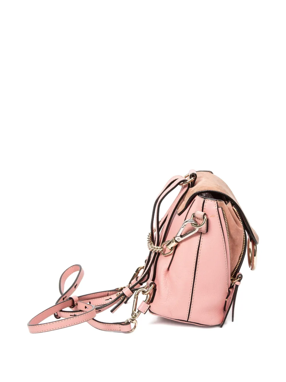 Chloé Pre-Owned Small Faye ring-chain backpack | Image 2