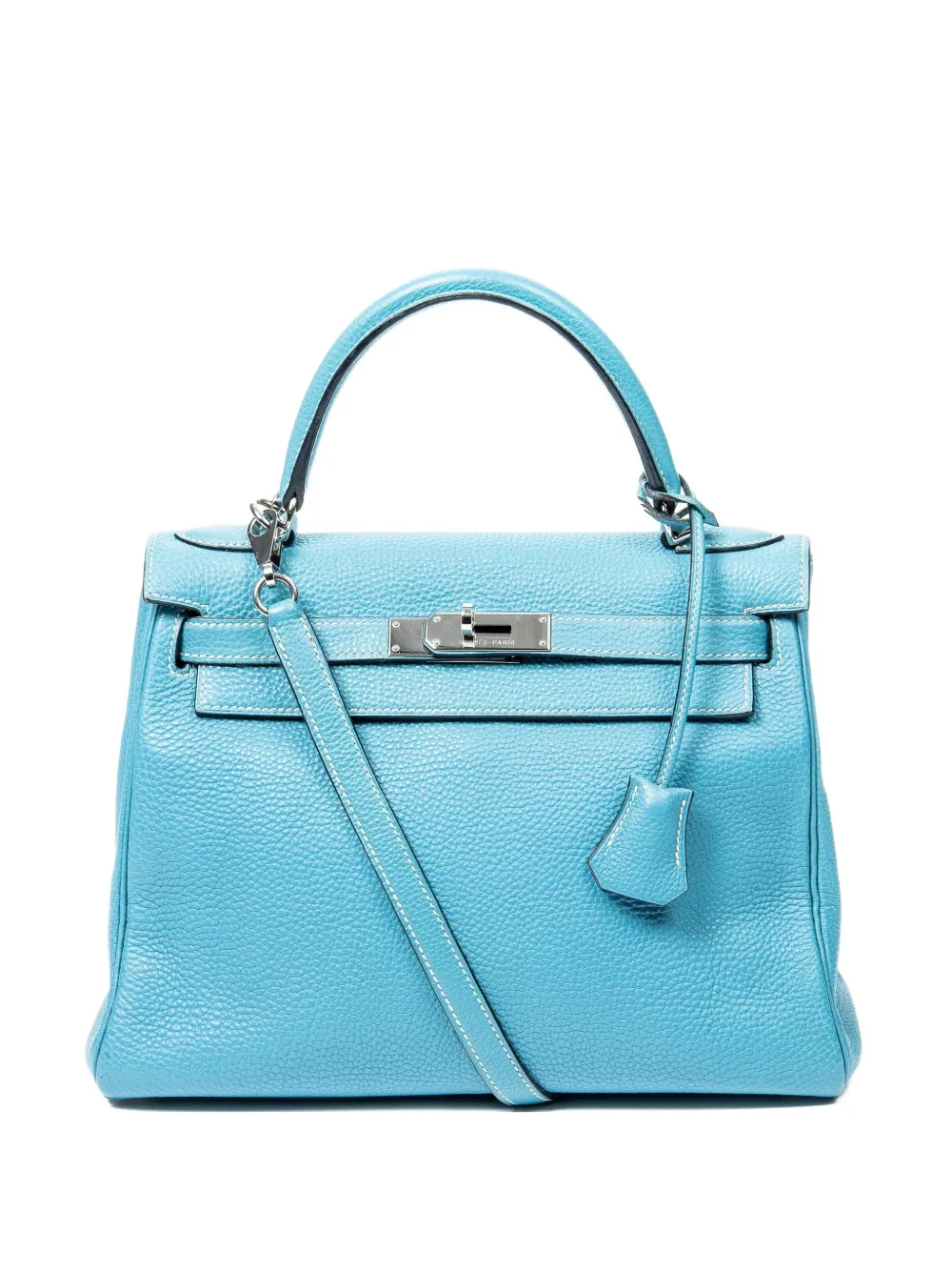 Hermès Pre-Owned 2005 Kelly Retourne Tote Bag 28cm - Blau