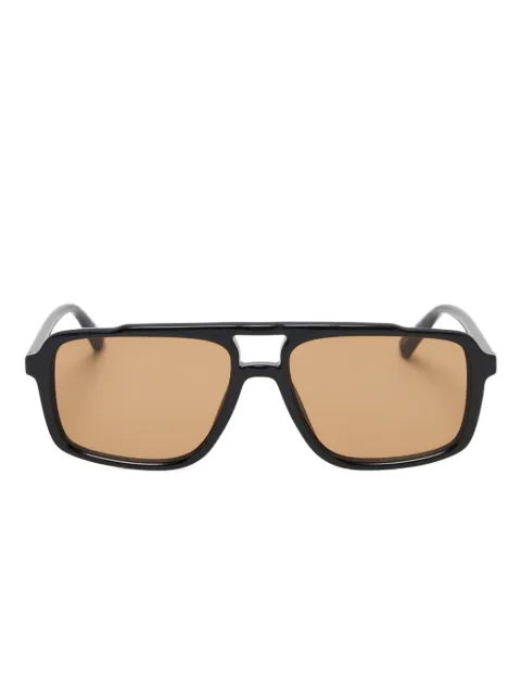Le Specs Le gars rectangle-frame sunglasses