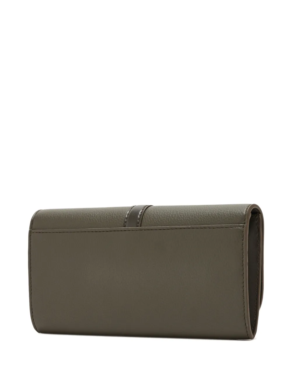 Stella McCartney Ryder padlock-buckle wallet - Groen