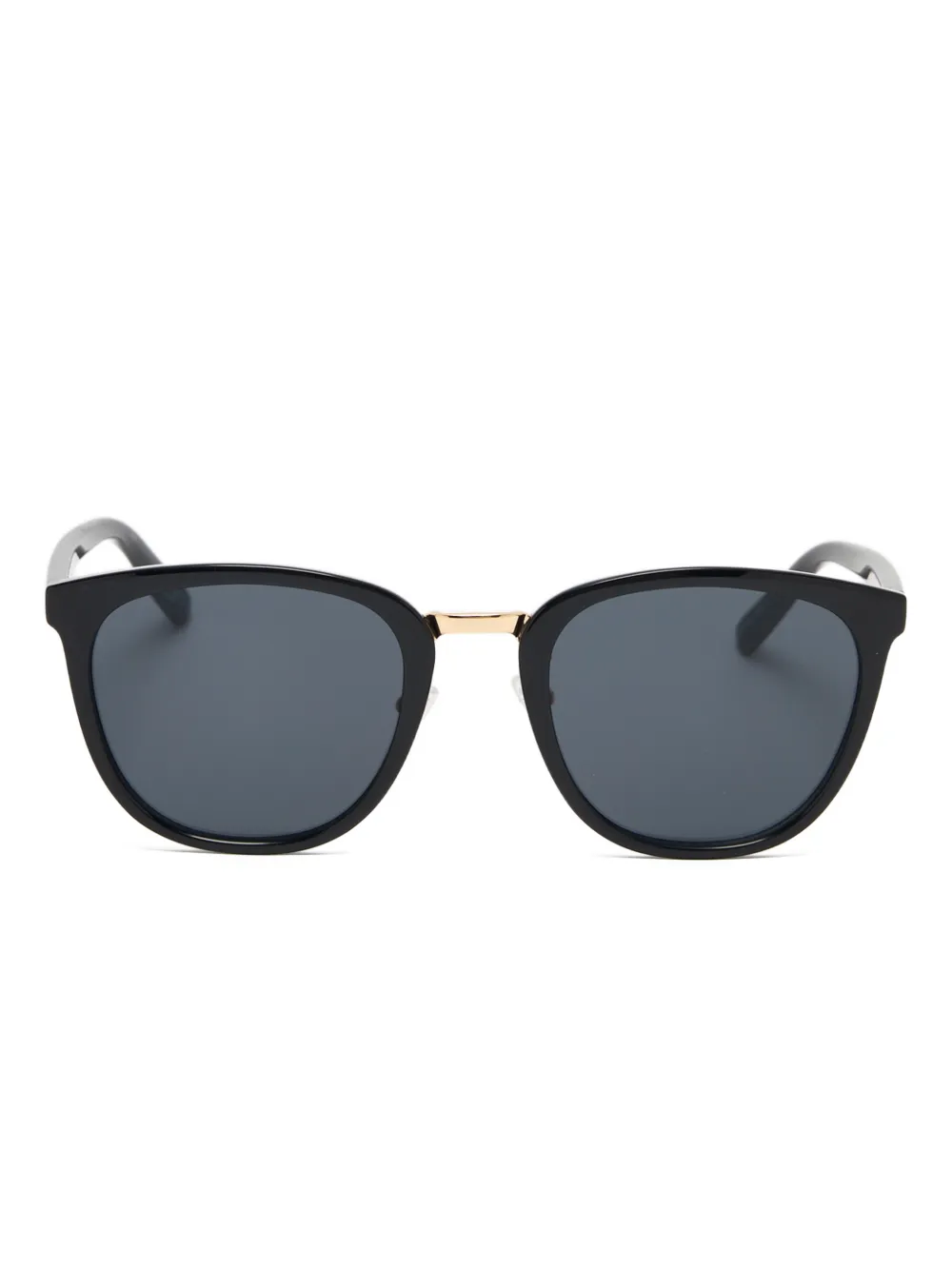 Le Specs Eclipse round-frame sunglasses | Black | Image 1