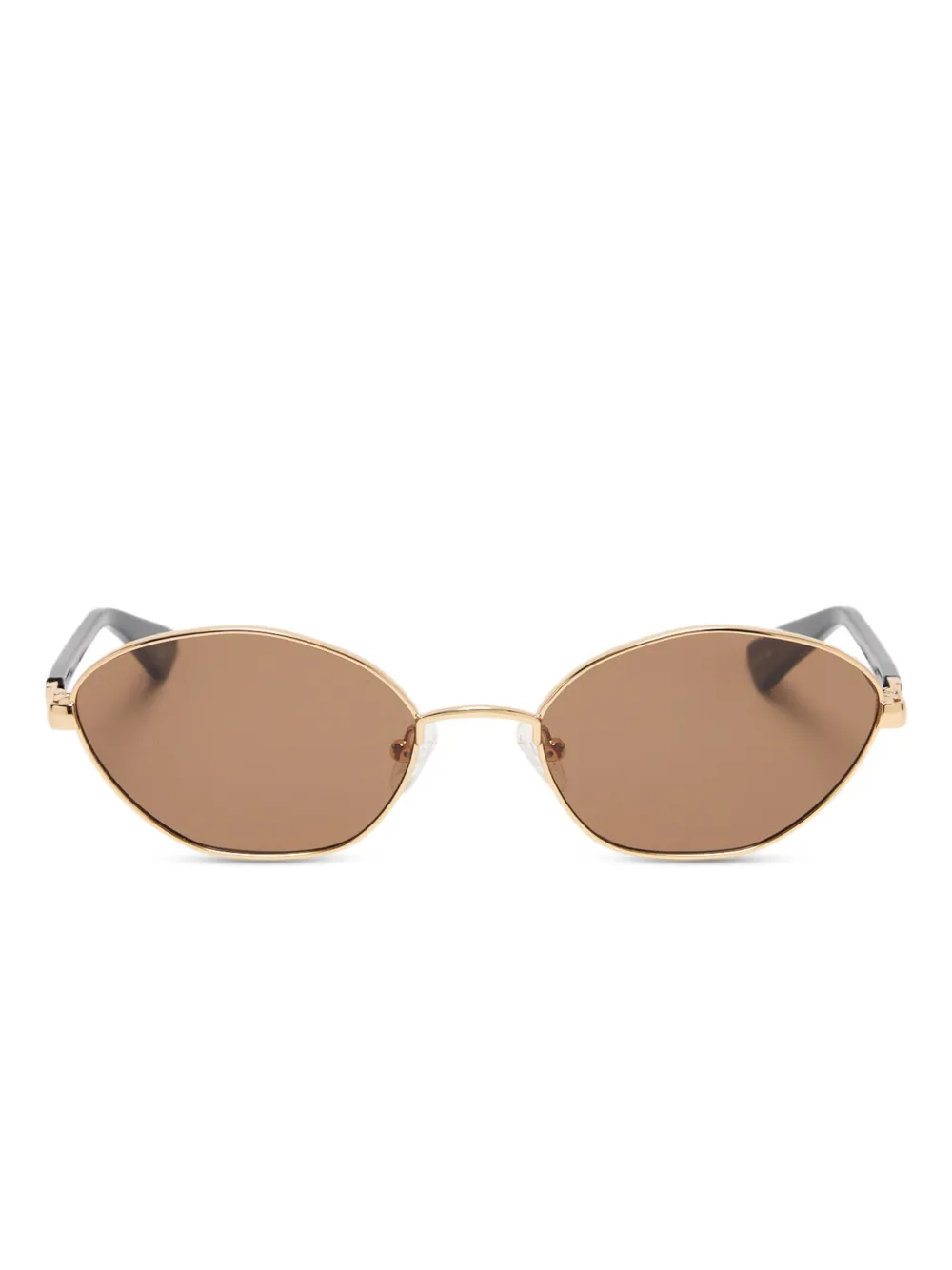 Le Specs Le BeBe geometric-frame sunglasses | Gold | Image 1