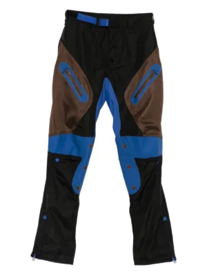 Kiko Kostadinov x Fox Lab Perforated Fleece Jogger | Black