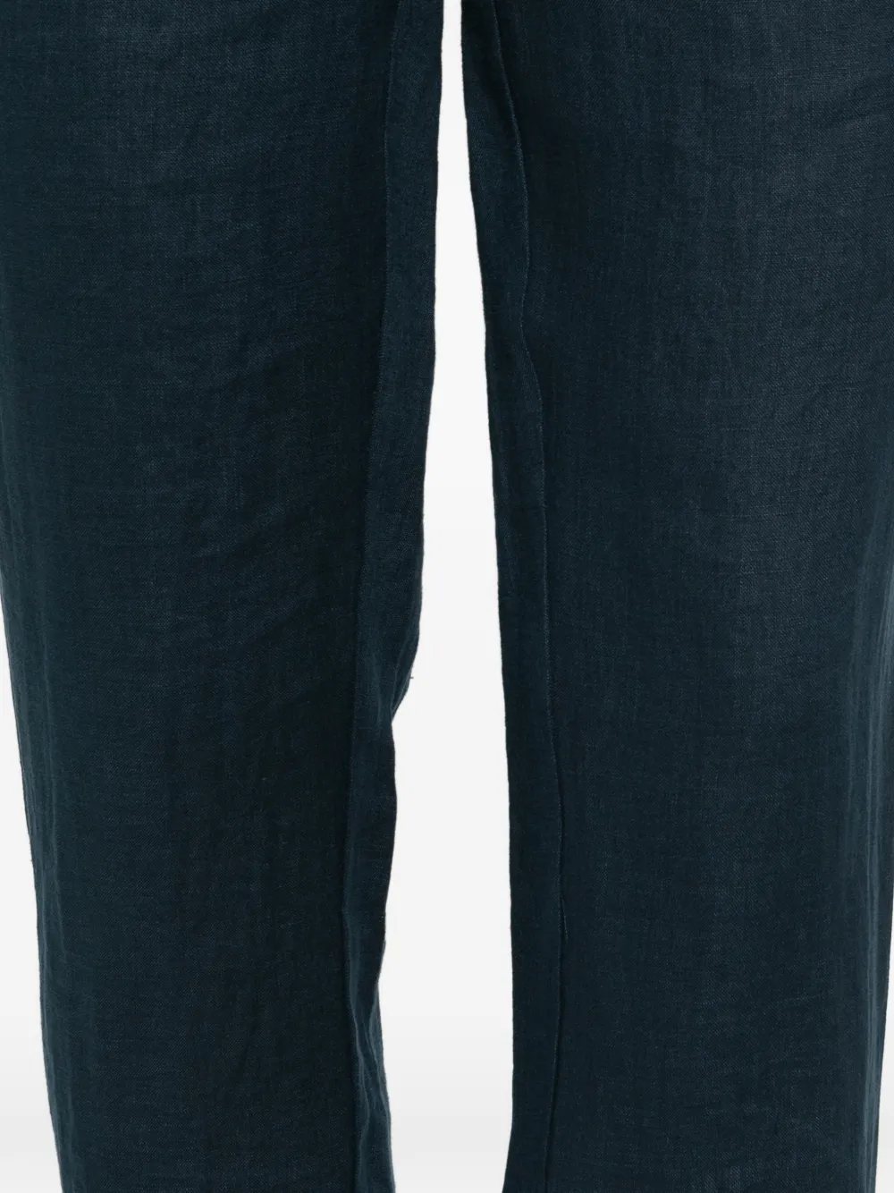 Kiton Broek met trekkoordtaille Blauw