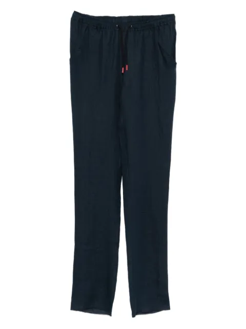 Kiton drawstring-waist trousers