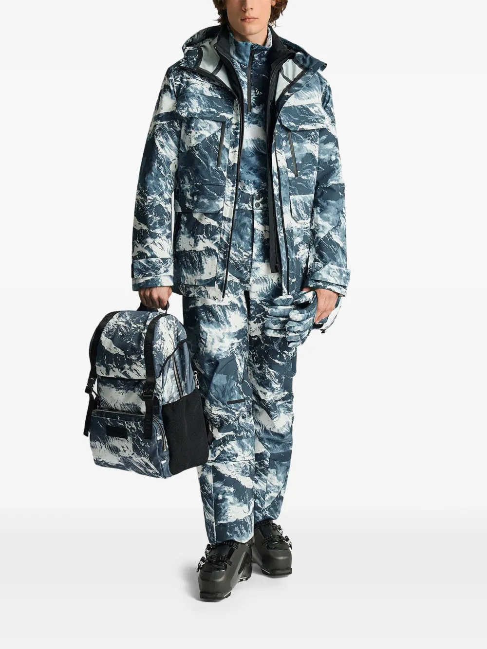 Fusalp Bromonz hooded pockets ski jacket | Bomber Jackets | Image 2