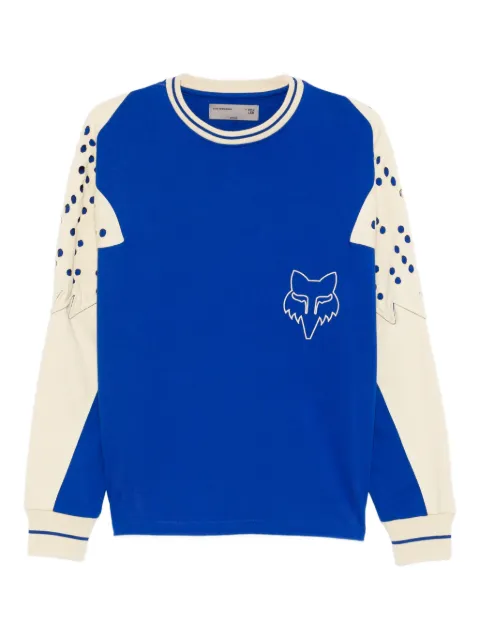 Kiko Kostadinov perforated long-sleeve sweatshirt