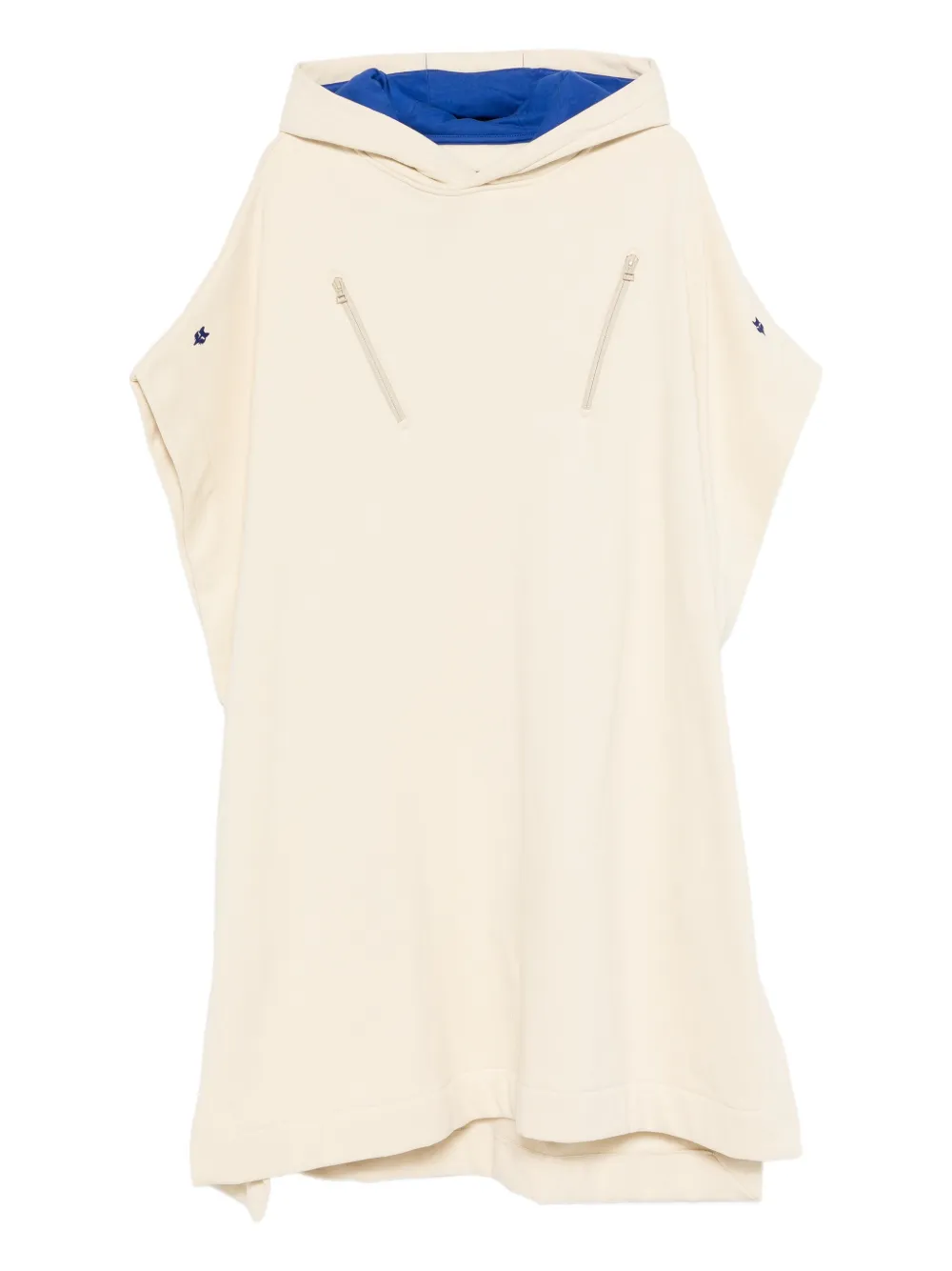 Kiko Kostadinov x Fox Lab zip hooded overshirt - Neutrals