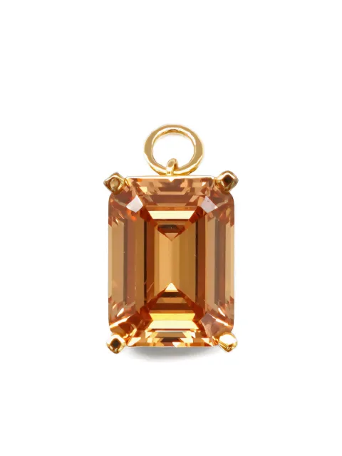 Izabel Display embelished-stone pendant earrings