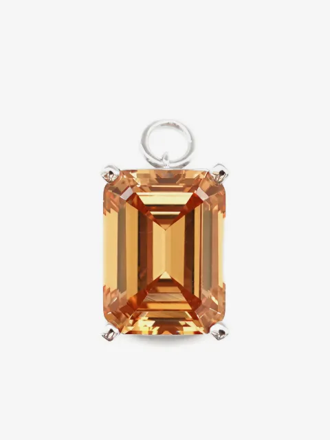 Izabel Display embelished-stone pendant earrings