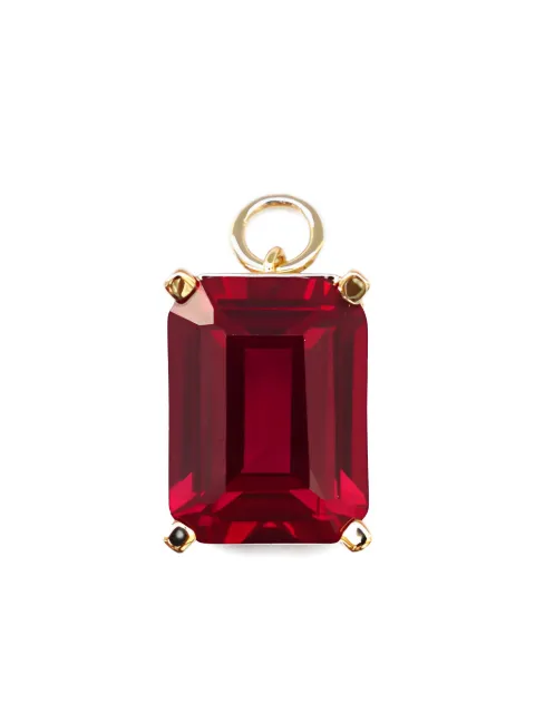 Izabel Display embelished-stone pendant earrings