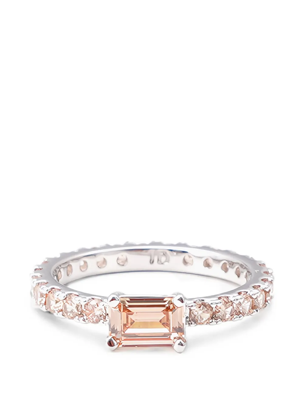 Izabel Display ultra slim ring - Silber