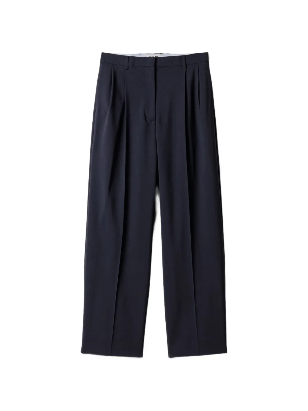 Miu Miu pleated trousers - Blu