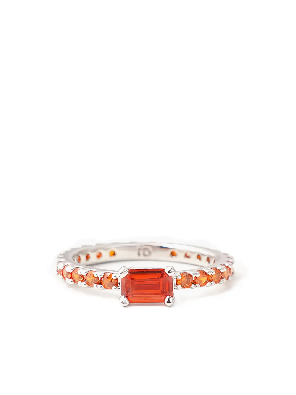 Izabel Display Ultra Slim Ring In Multi