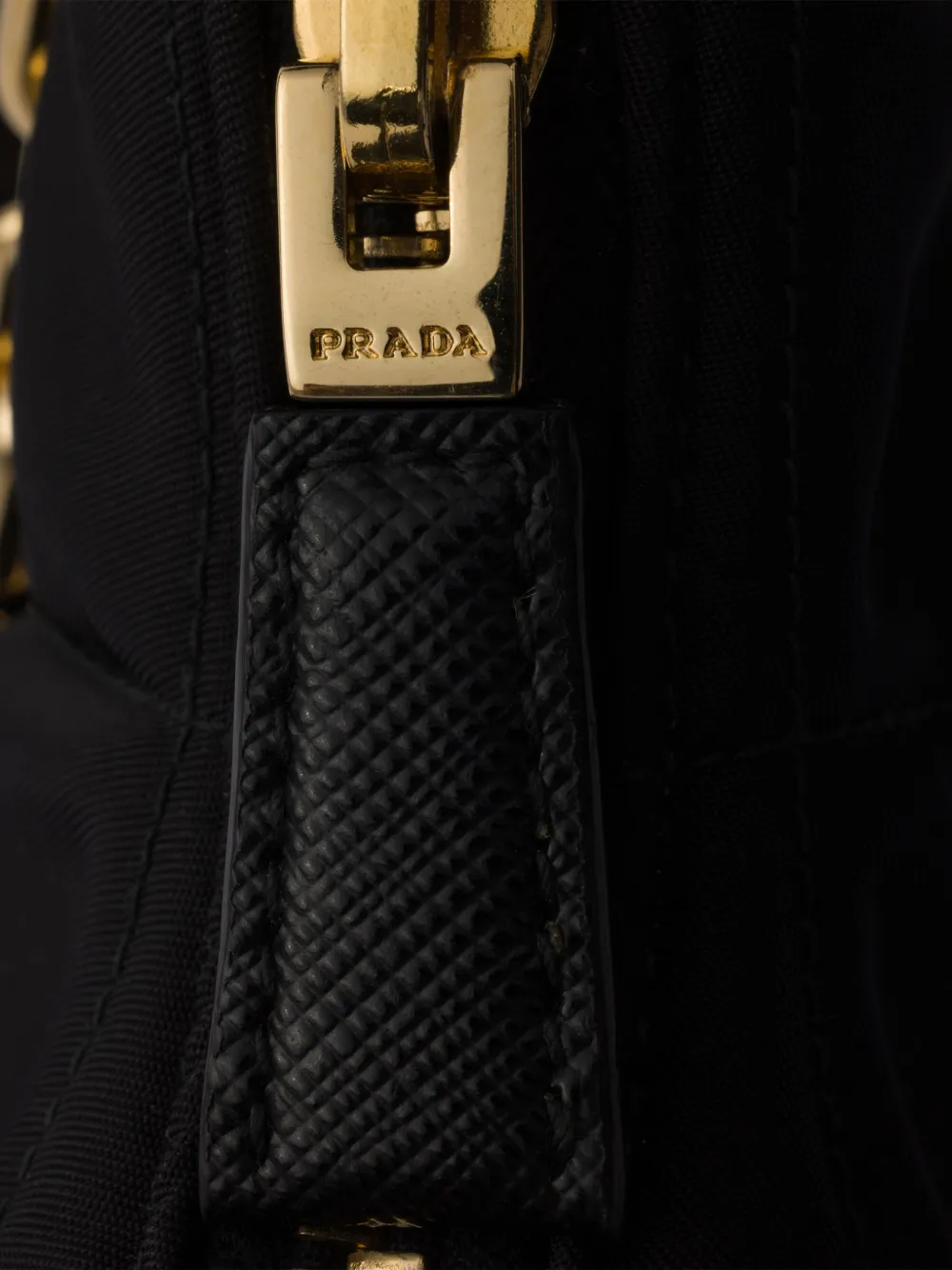 Prada Mini Re-edition Quilted Chain Shoulder Bag In Black