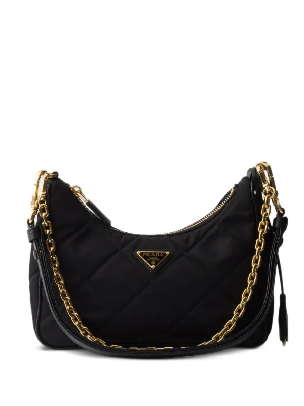 プラダ PRADA ショルダーバッグ Re-Edition Prada Re-Edition ショルダーバッグ ミニ | ブラック | FARFETCH JP