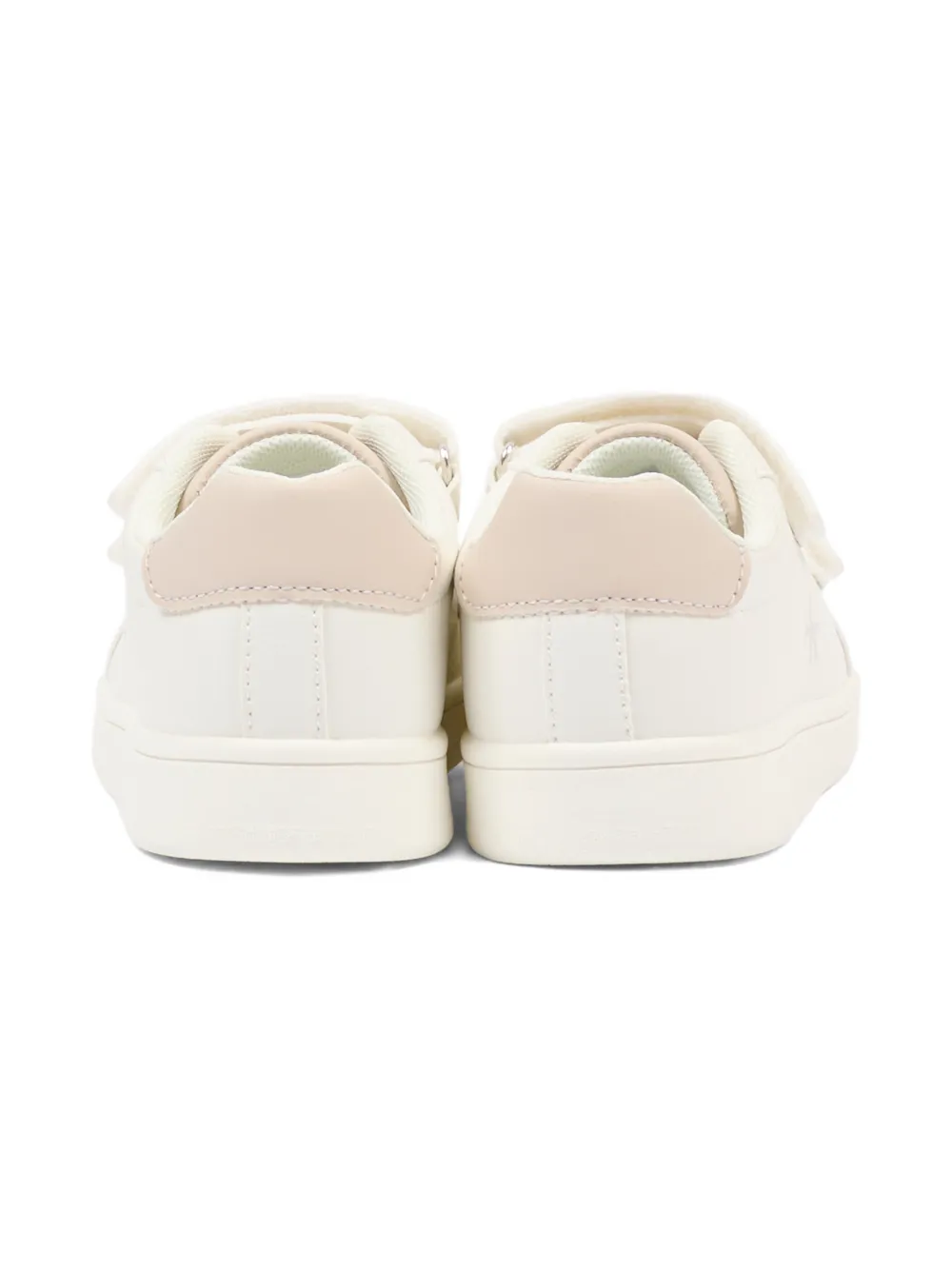 Calvin Klein Kids Sneakers met dubbele bandjes Wit