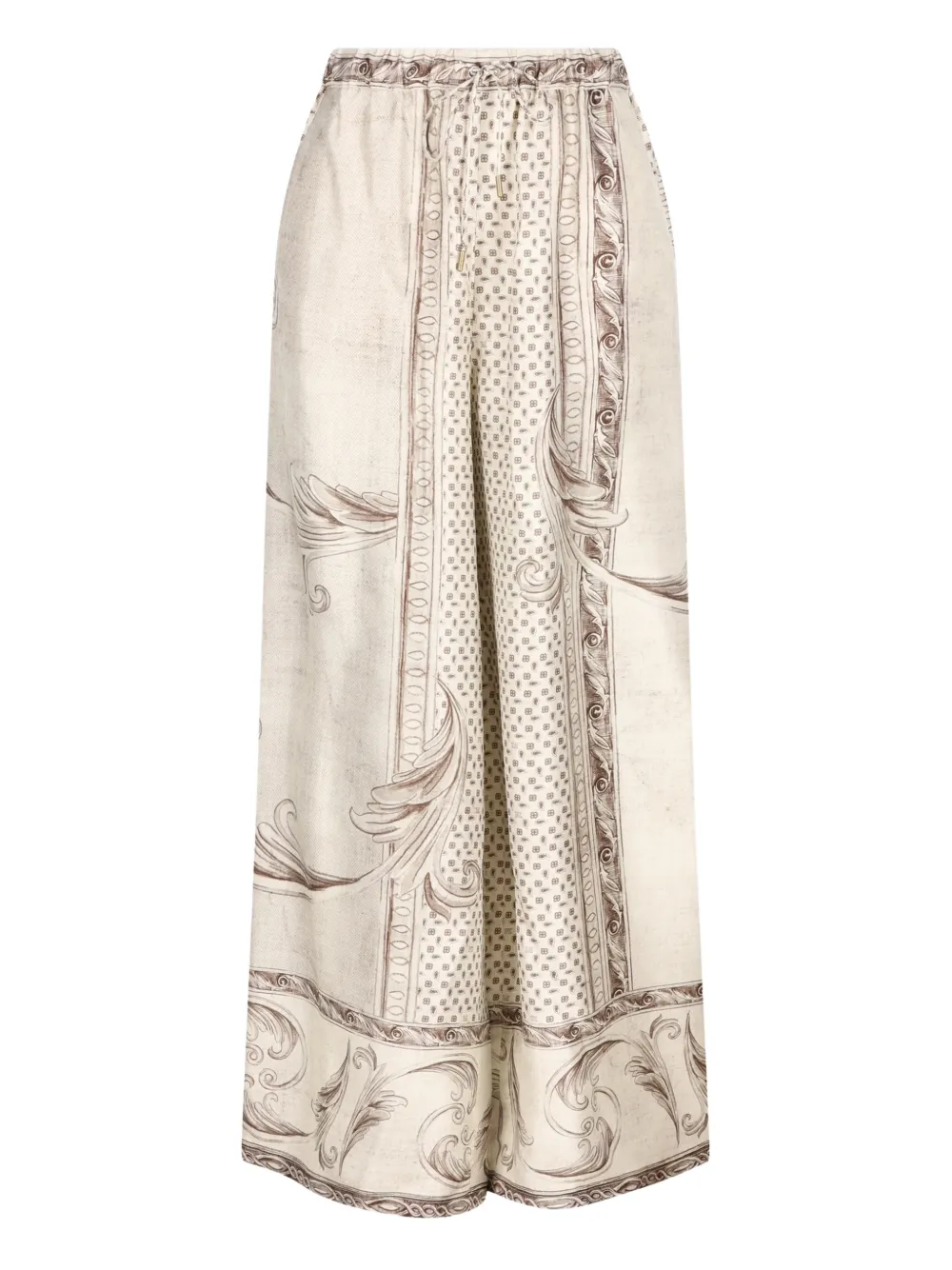 Max Mara printed trousers | Neutrals | Image 1